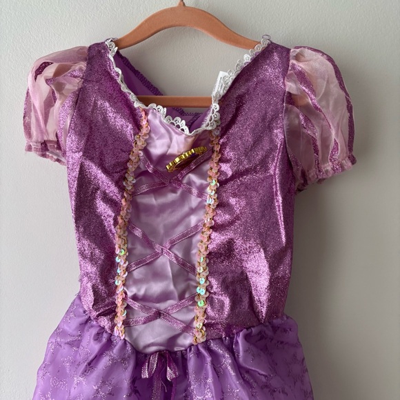 Halloween Dress Up‎ Disney Rapunzel Dress Sz 4-6 - Picture 2 of 5